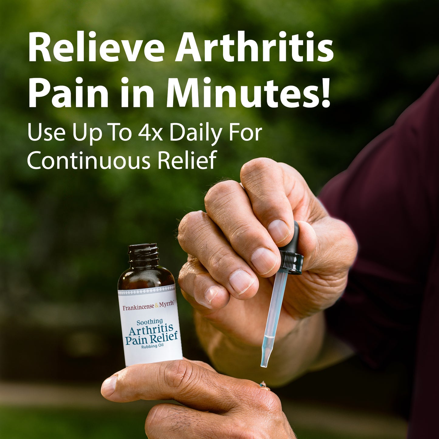 Arthritis Pain Relief Rubbing Oil