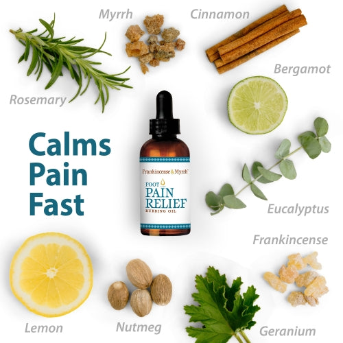 Foot Pain Relief Rubbing Oil